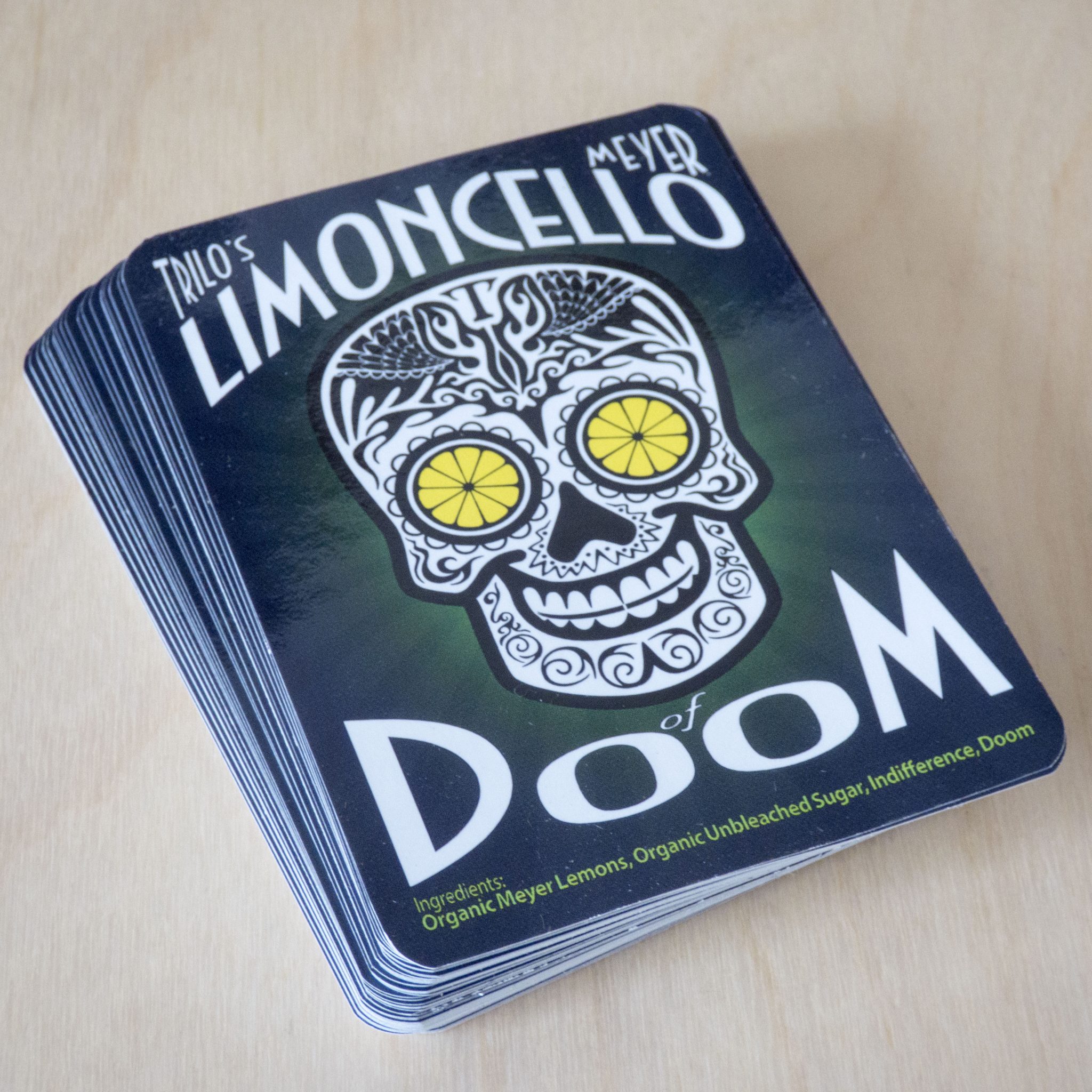 Limoncello Of Doom Label