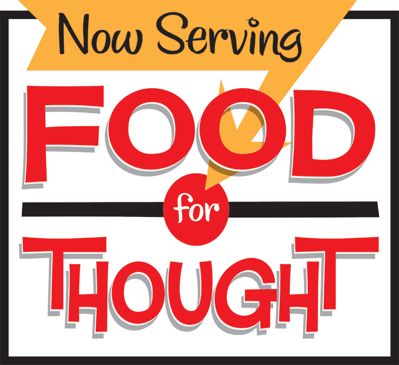 food for thought poster