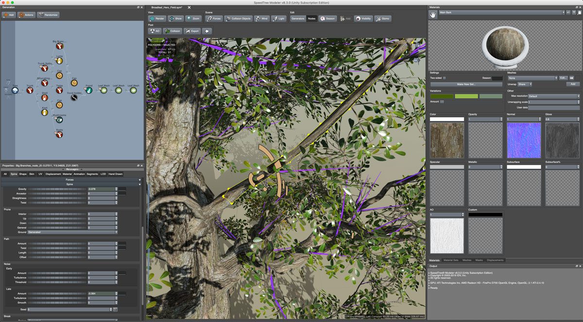 Speedtree 8 for Unity