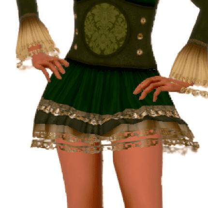 Green Skirt