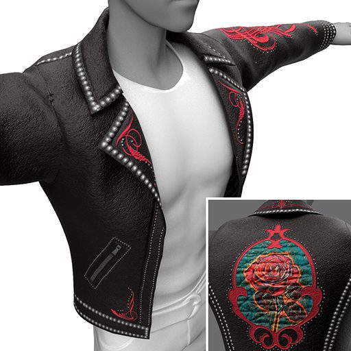 Moto Jacket In Black