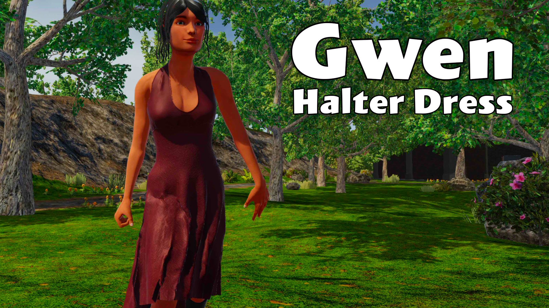 Gwen Halter Dress