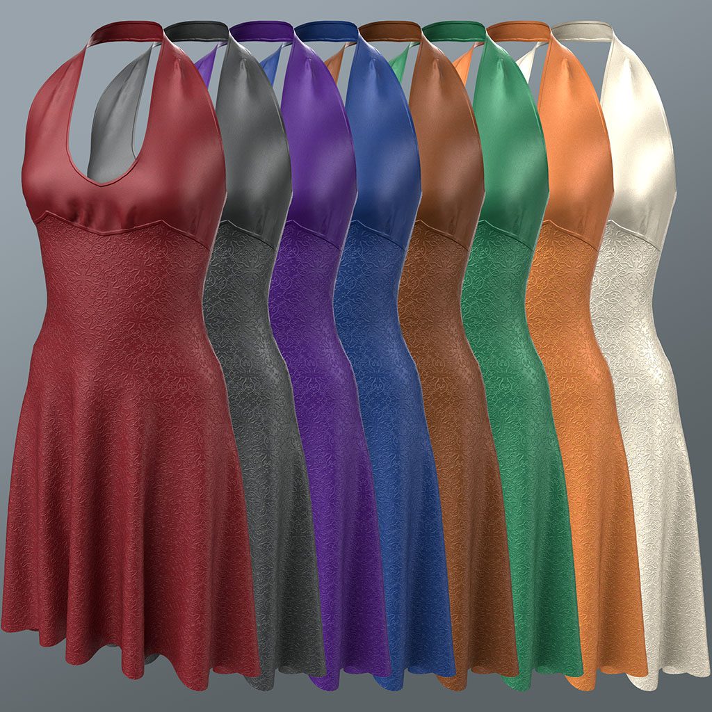 Gwen Halter Dress
