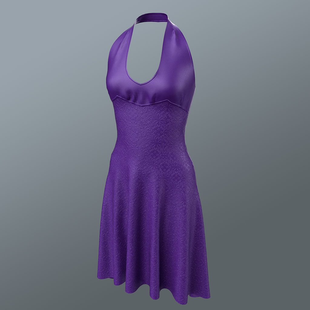 Dress in Purple