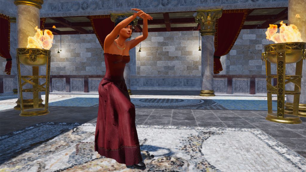 Allegro Gown in Motion