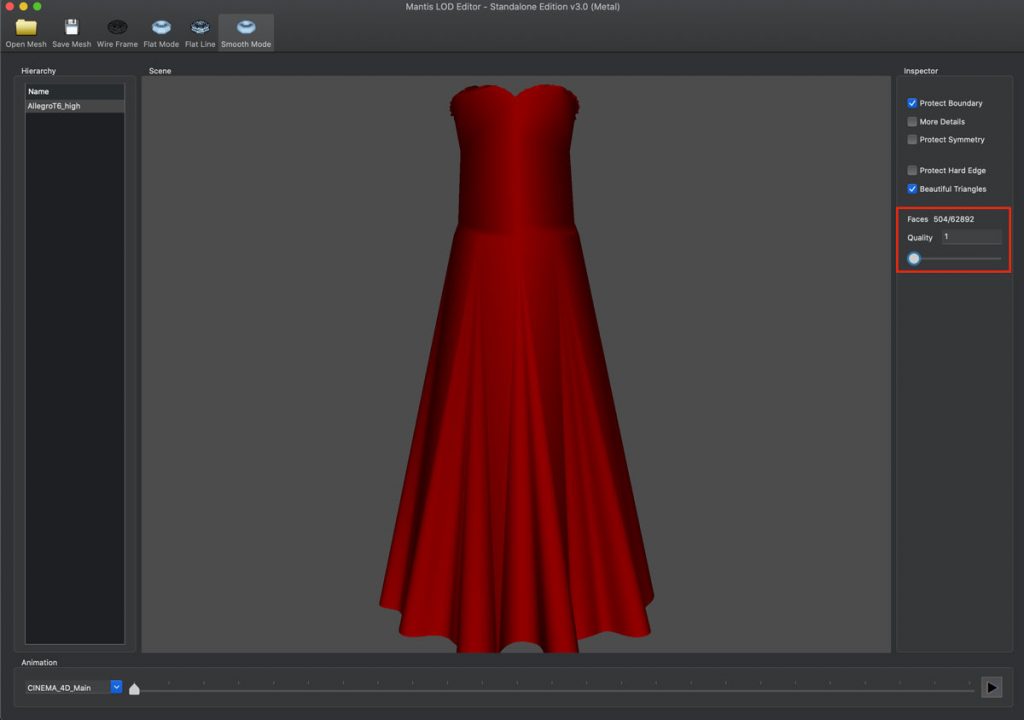 Allegro Low Poly